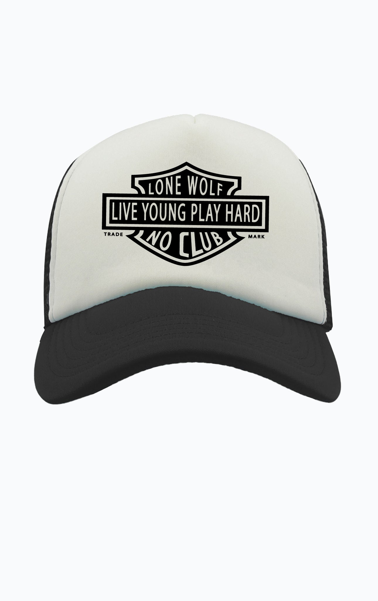LONE WOLF CAP BLACK