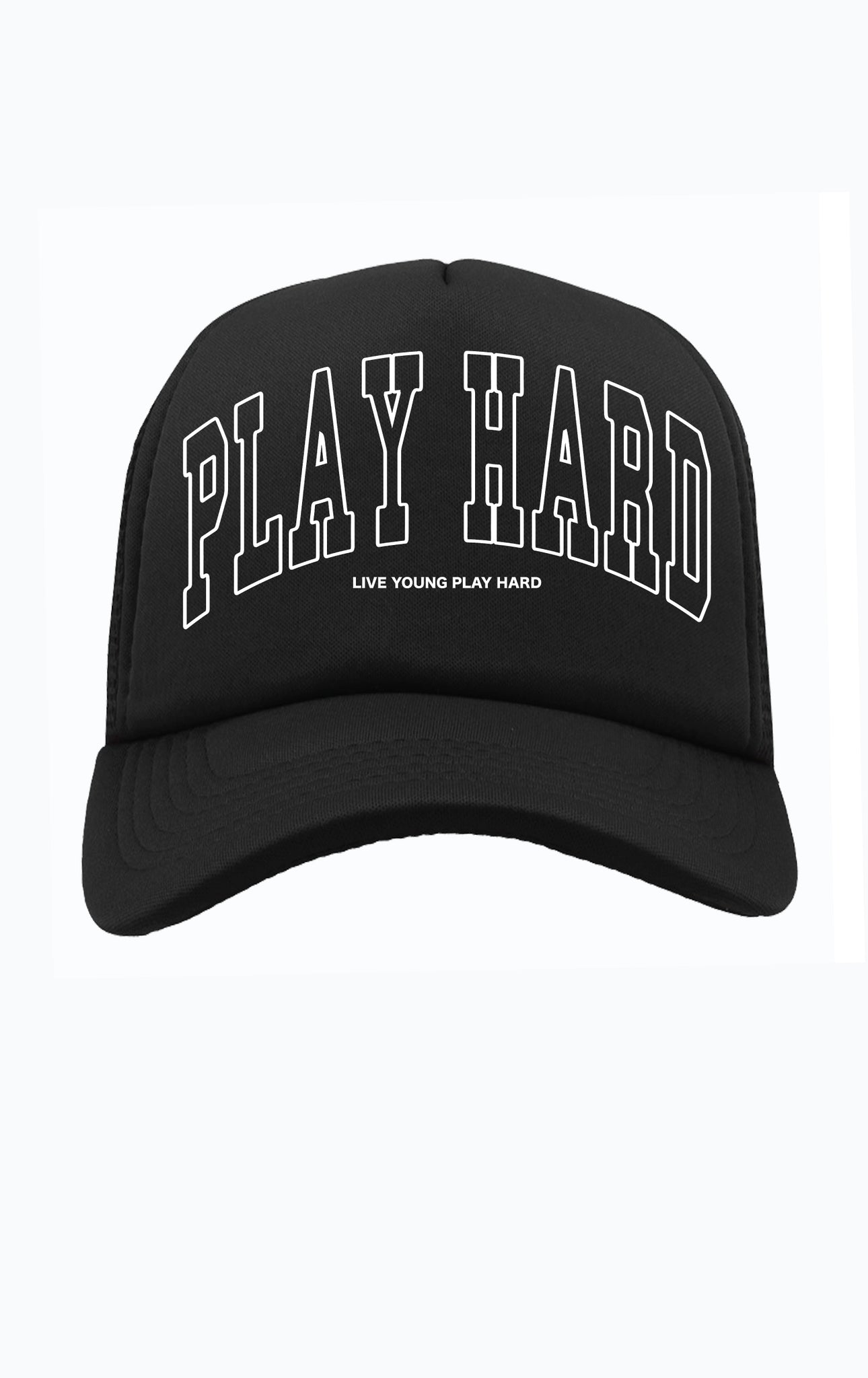 PLAY HARD CAP BLACK
