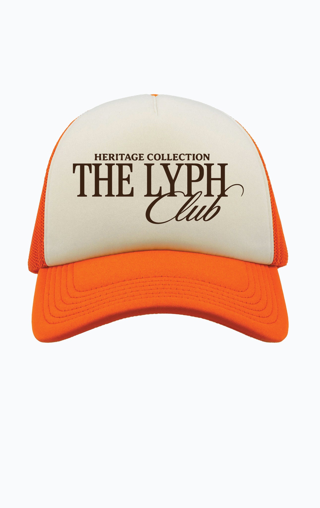 THE LYPH CLUB CAP ORANGE
