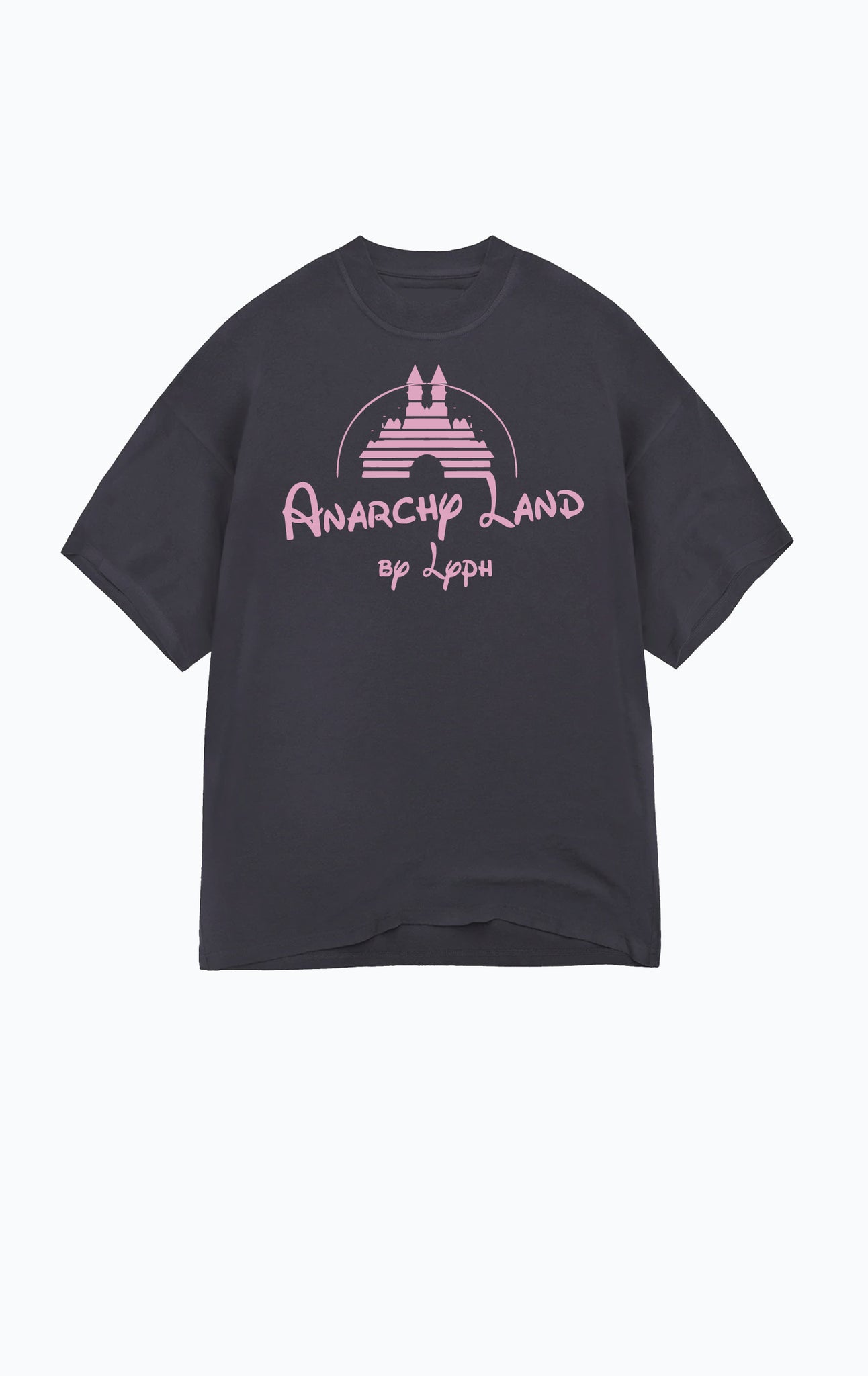 CASTLE T-SHIRT WASHED BLACK