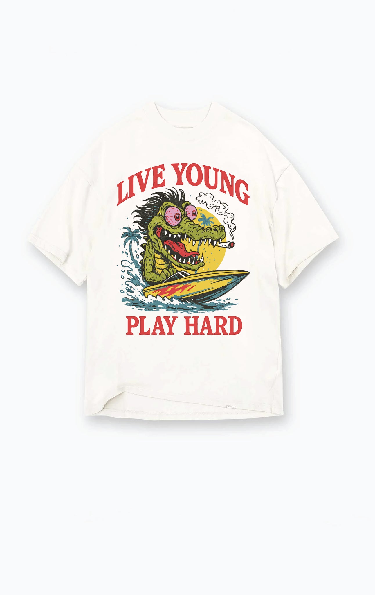 CROC T-SHIRT WHITE
