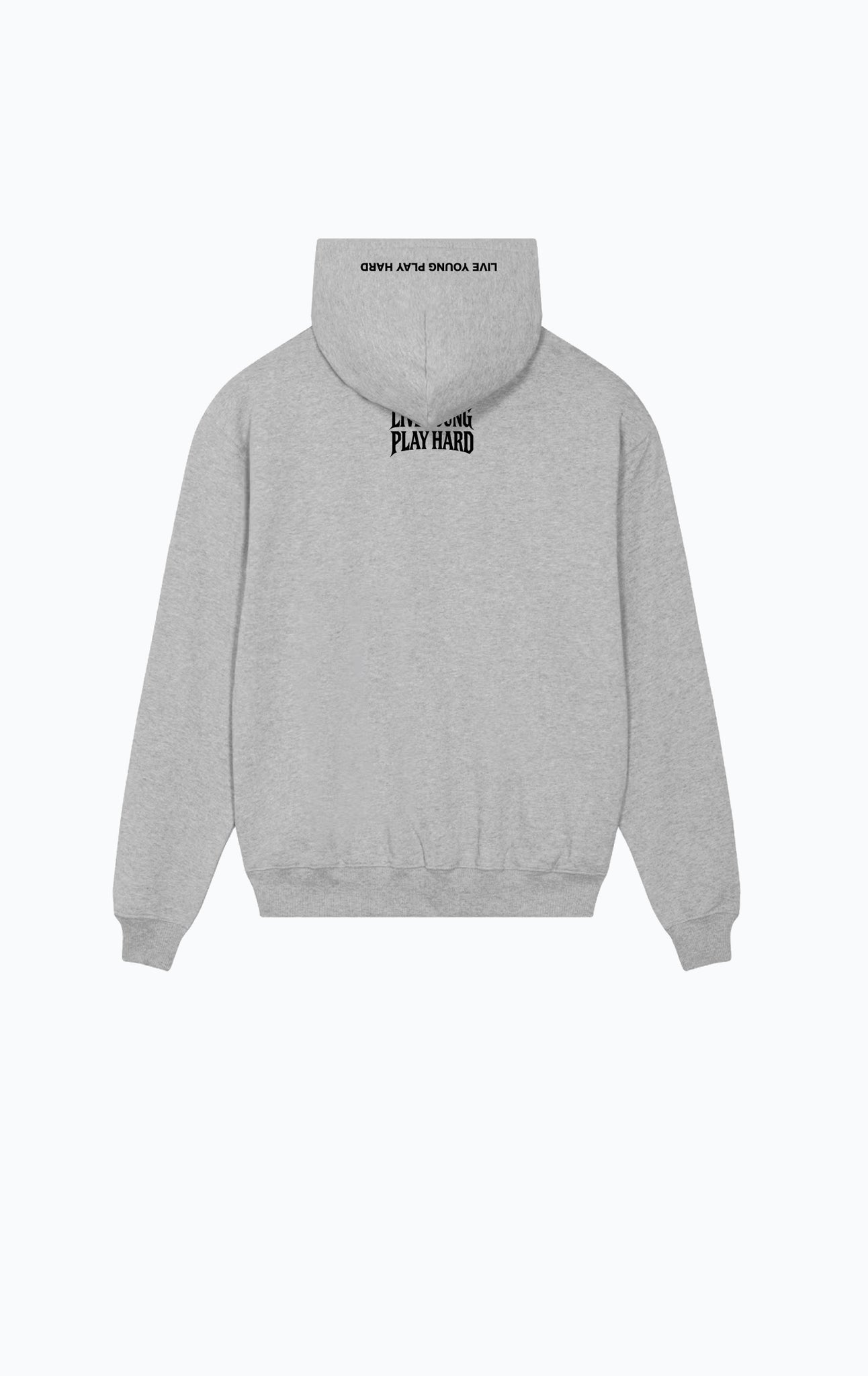 LONE WOLF HOODY GREY