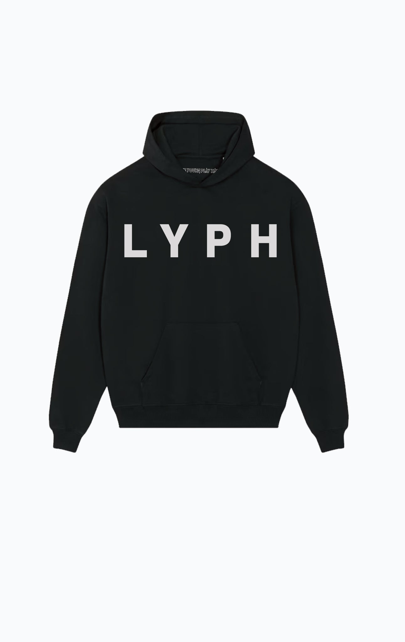 LYPH X PEAS HOODY BLACK