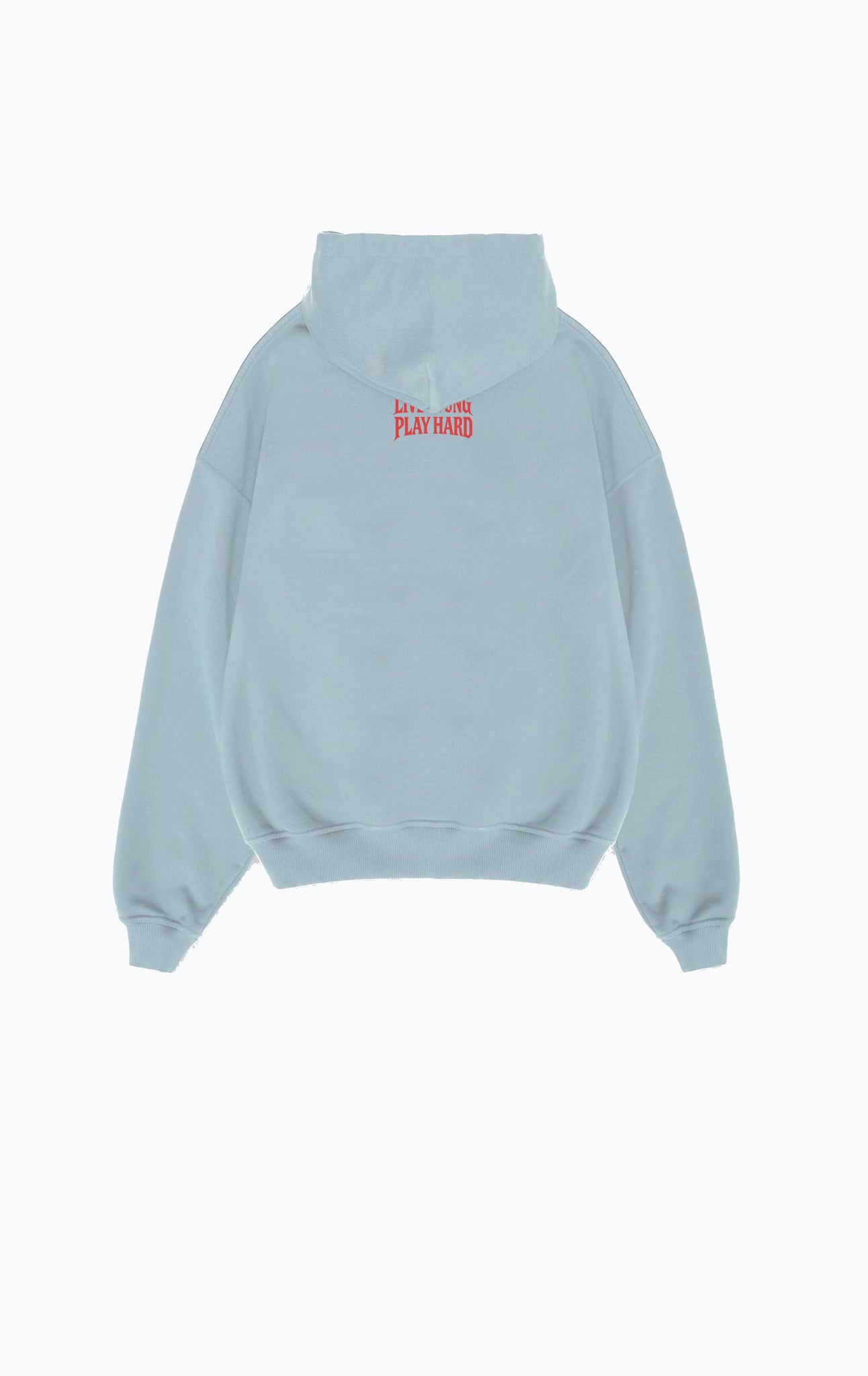 PLATE HOODY BLUE