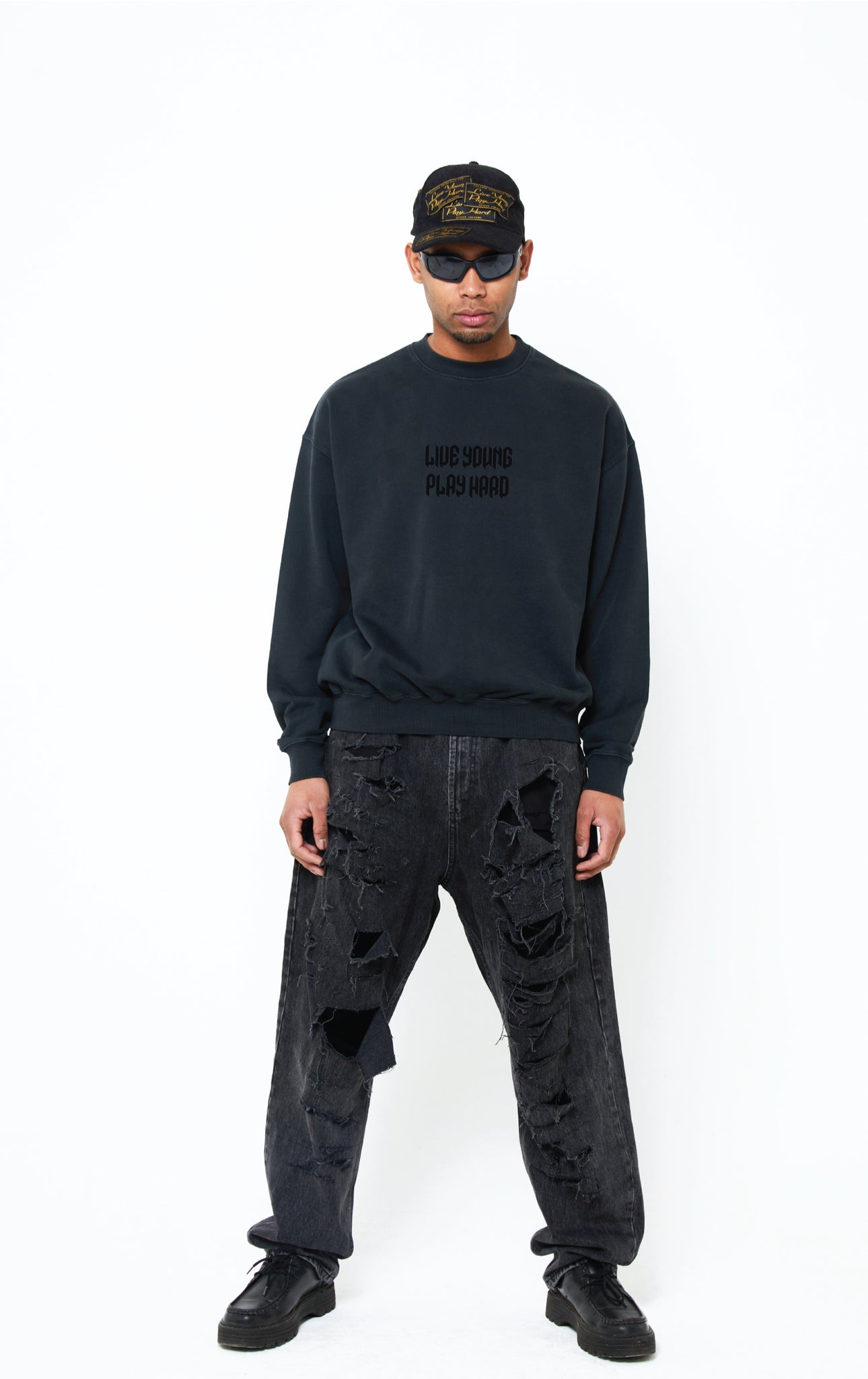 LTD EDITION PUNK CREW BLACK