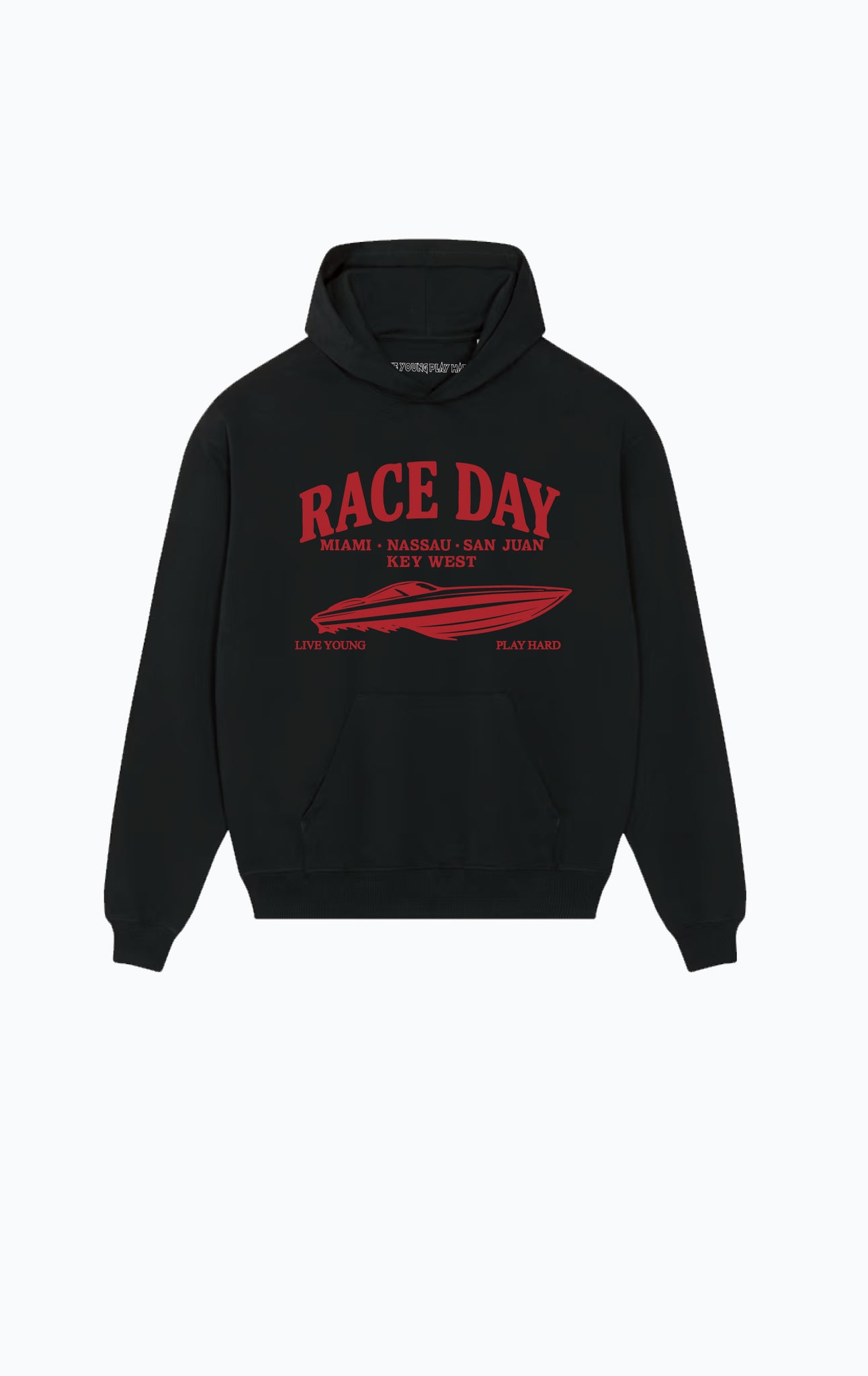 RACE DAY HOODY BLACK