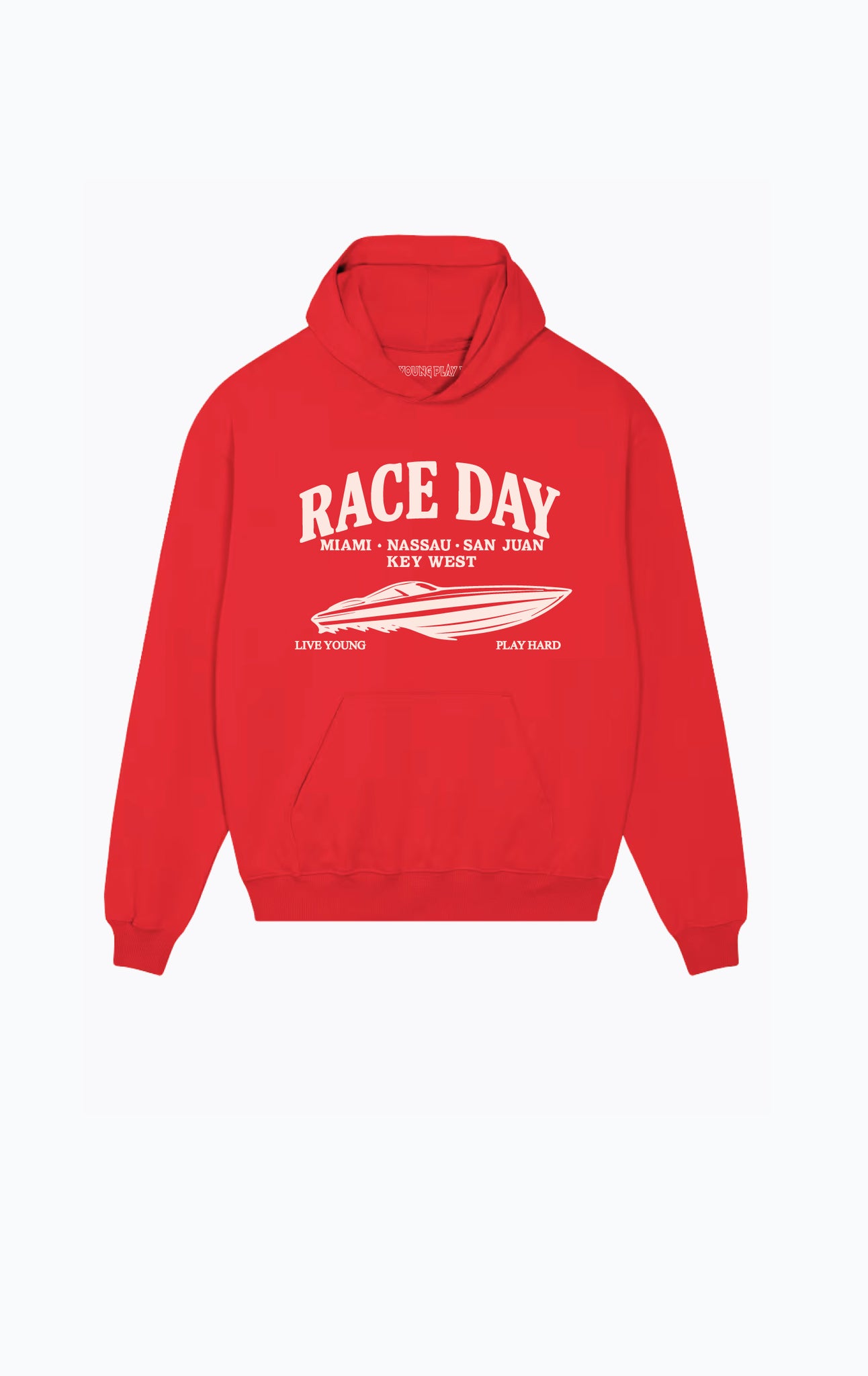RACE DAY HOODY RED