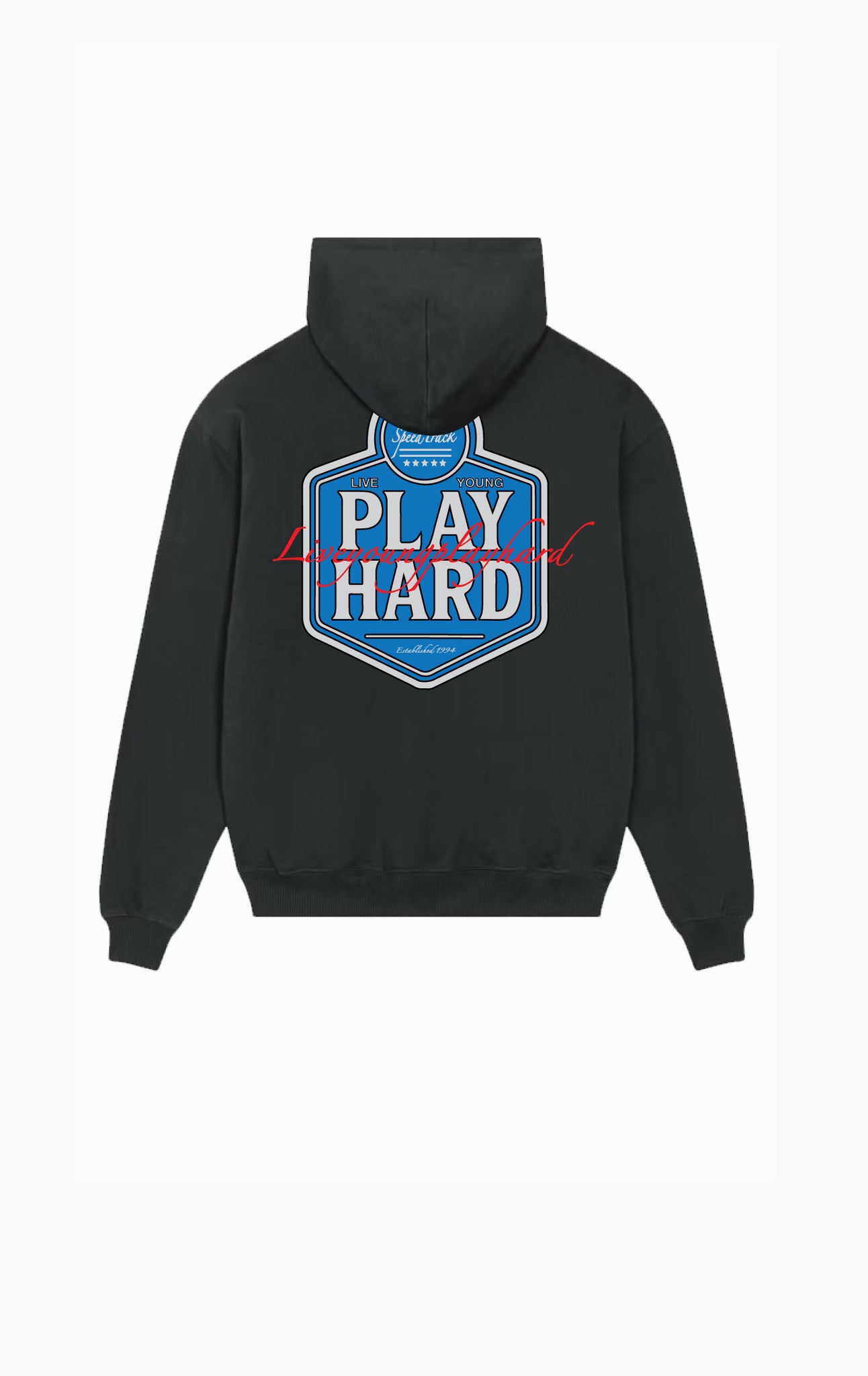 SPEED TRACK HOODY BLACK