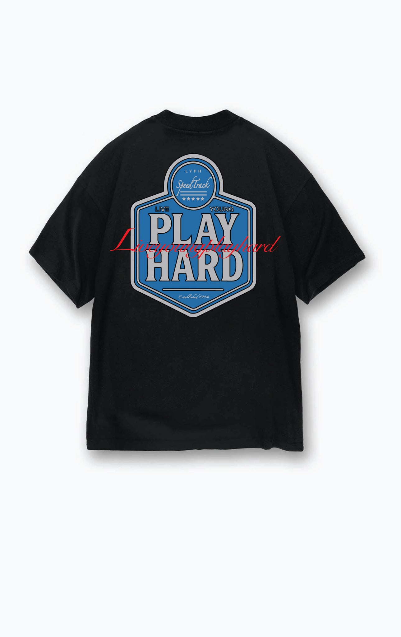 SPEEED TRACK T-SHIRT BLACK