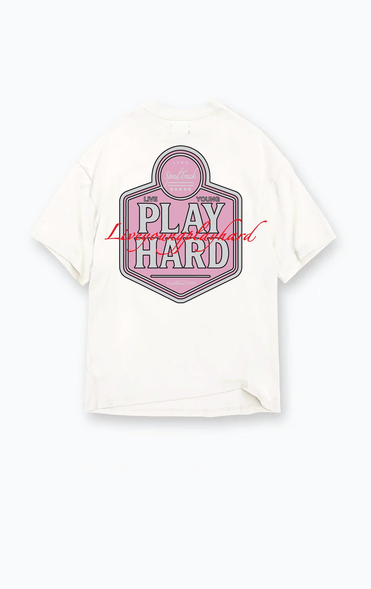 SPEEED TRACK T-SHIRT WHITE